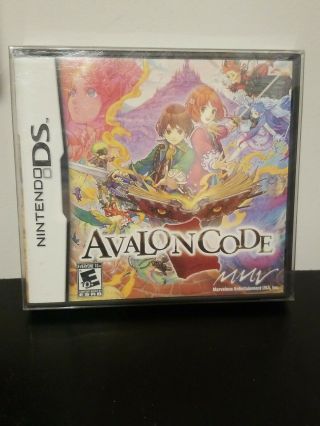 Avalon Code Nintendo Ds 2009 S Rare Vhtf Complete