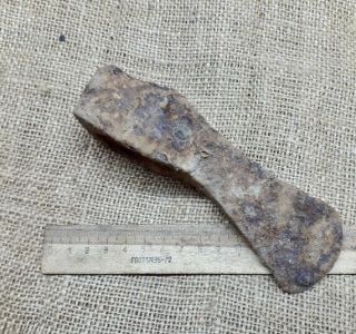 Battle Axe Ancient Rare Iron Authentic Artifact Viking - 14 Cm 670 G Kievan Rus