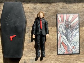 Rare Seg Toys My Chemical Romance Action Figure Ray Toro Gun And Prayer Card