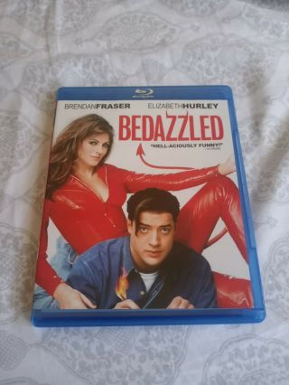 Bedazzled (blu - Ray) 2000 Brendan Frazer & Elizabeth Hurley Rare Oop Like