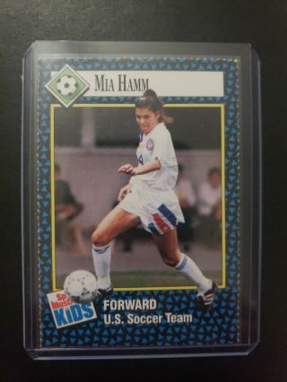 Sports Illustrated For Kids Mia Hamm Rookie Rc 71 Rare.