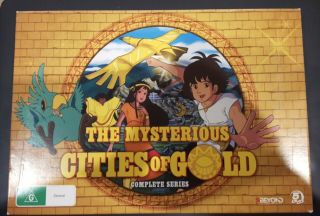 The Mysterious Cities Of Gold Rare Dvd Complete Series 1980s Cartoon Box Set