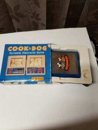 Cook And Dog Game And Time Rarety Boxed Rare Rare Retro Vintage Popular Game 80s