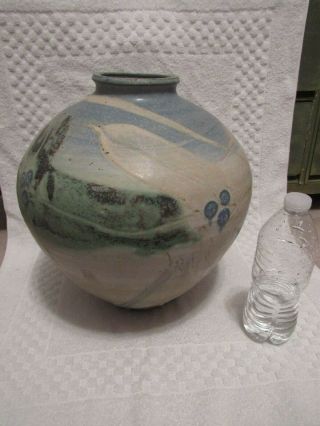 HUGE Loess Hills Pottery Stoneware Pot by Jerry & Deb Kessler (1952 - 2011) RARE 2
