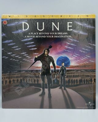Ultra Rare Widescreen Dune Laserdisc 2 Discs 1997 Ntsc