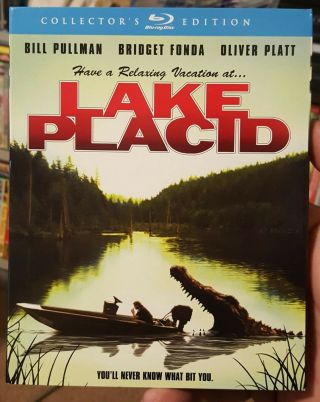Lake Placid 1999 Blu - Ray,  Slipcover Like - Oop Rare Scream Factory