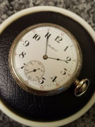 Very Rare 1910 Rockford Grade 330 12s 17j Pocket Watch 4,  000 Made