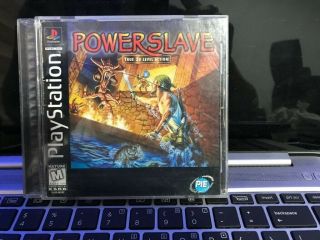 Powerslave (sony Playstation 1,  1996) Power Slave Ps1 Ps2 Video Game Rare Disc