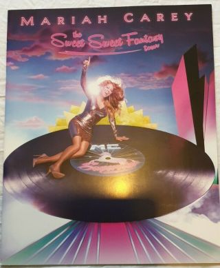 Mariah Carey Rare Sweet Sweet Fantasy Official Tour Book Program 2016