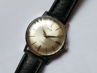 Rare Vintage Hefik Swiss Mens Watch Automatic A.  Schilds As 1700/01 Movement