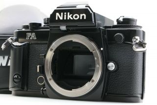 " Rare D Imprint " Nikon Fa 35mm Slr Film Camera Black Body ",  W/ Case "