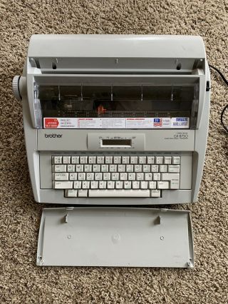 Rare Brother Gx - 8750 Correctronic Electronic Typewriter W/ Cover