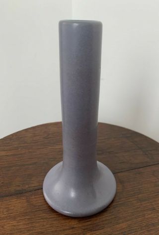 Vintage Marblehead Pottery Matte Lavender Bud Vase - Rare