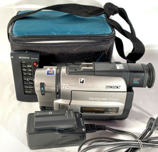 Very Rare Sony Ccd - Trv99 Hi - 8 " Night - Shot X - Ray " Camcorder.  Made In Japan