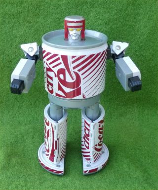 Rare Cherry Coca Cola Transformer Robot From The 1980 