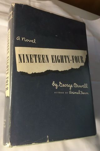 Nineteen Eighty Four By George Orwell Hc/dj Ex 1st Edition Later Printing Rare