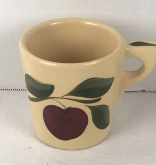 Rare Vintage Watt Pottery Apple Old Coffee Mug 701.