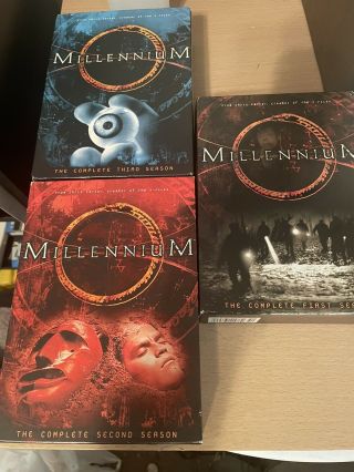 Millennium Complete Series Dvd Rare Oop Slip Cover