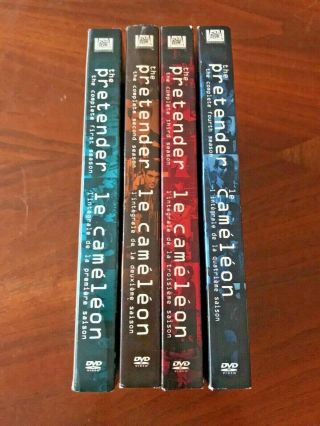 The Pretender Complete Series Season ' s 1 - 4 DVD,  Rare Slip Covers 3