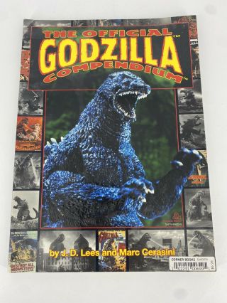 The Official Godzilla Compendium: A 40 Year Retrospective - Rare 1998 - Fast Ship