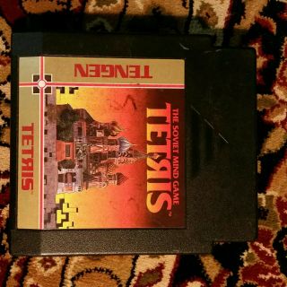 Tetris The Soviet Mind Game (tengen) (nintendo Entertainment System,  1988) Rare
