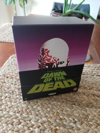 Dawn Of The Dead Limited Edition Box Set (4k Uhd,  Blu - Ray) Rare