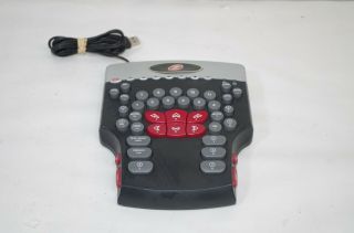 Ideazon Fang Usb Pc Gaming Keypad Gamepad Keyboard Zboard Z - Board Rare Ku - 0536