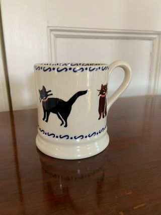 Emma Bridgewater Lovely Cat Half 1/2 Pint Mug 1999 A 1st & Rare