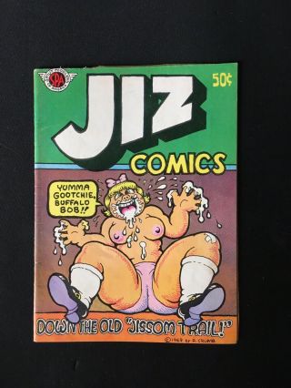 Jiz Comics Robert Crumb 1969 1st Printings Rare Underground Comix