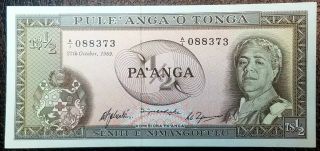 1969 Tonga 1/2 Pa 