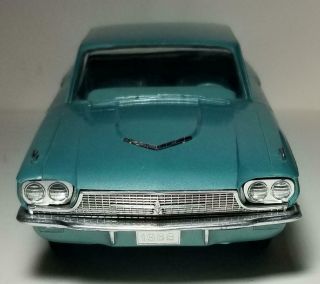 Rare Vintage 1966 Ford Thunderbird Dealer Promo Car Metallic Turquoise