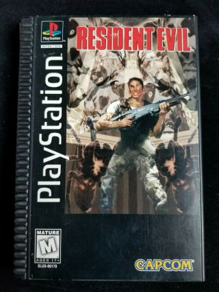 Resident Evil Rare Long Box Edition Playstation 1 Ps1 1996 Complete
