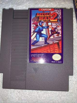 RARE Mega Man 2 Nintendo NES 1989 Complete CIB Capcom Megaman 3