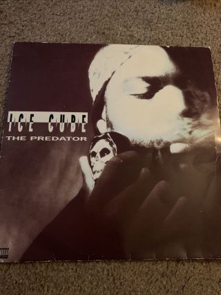Ice Cube The Predator Vinyl Rare