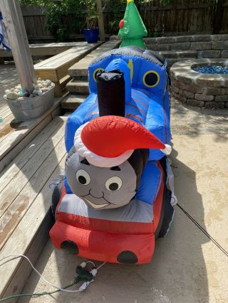 Rare Gemmy Christmas Thomas The Train Tank Engine Collectors Inflatable Sodor
