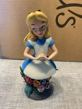 Alice In Wonderland Bust - Enesco Grand Jester Studios Disney Showcase Rare Ltd