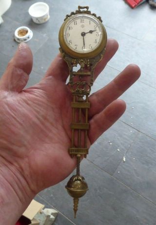 Rare Antique Junghans Swinging Clock